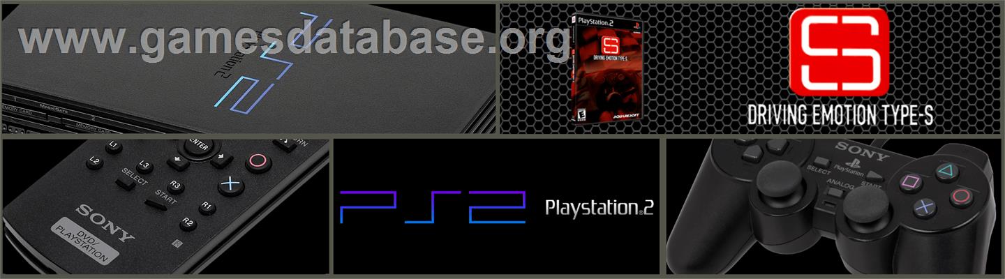 Driving Emotion Type-s - Sony Playstation 2 - Artwork - Marquee