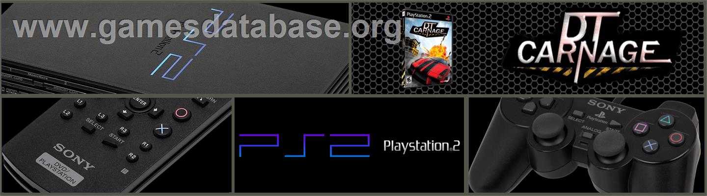 Dt Carnage - Sony Playstation 2 - Artwork - Marquee
