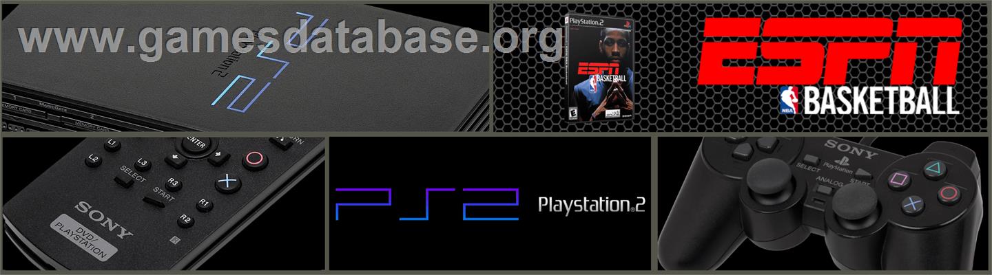 ESPN NBA Basketball - Sony Playstation 2 - Artwork - Marquee