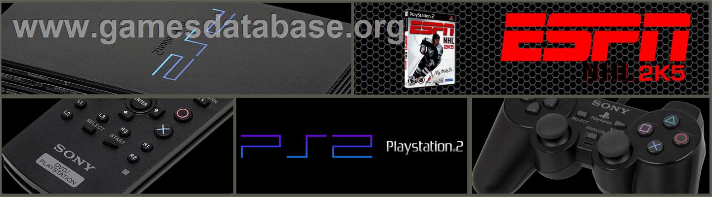 ESPN NHL 2K5 - Sony Playstation 2 - Artwork - Marquee