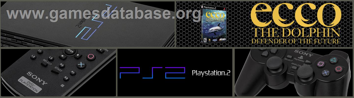 Ecco the Dolphin: Defender of the Future - Sony Playstation 2 - Artwork - Marquee