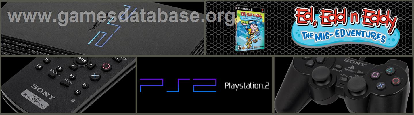 Ed, Edd n Eddy: The Mis-Edventures - Sony Playstation 2 - Artwork - Marquee