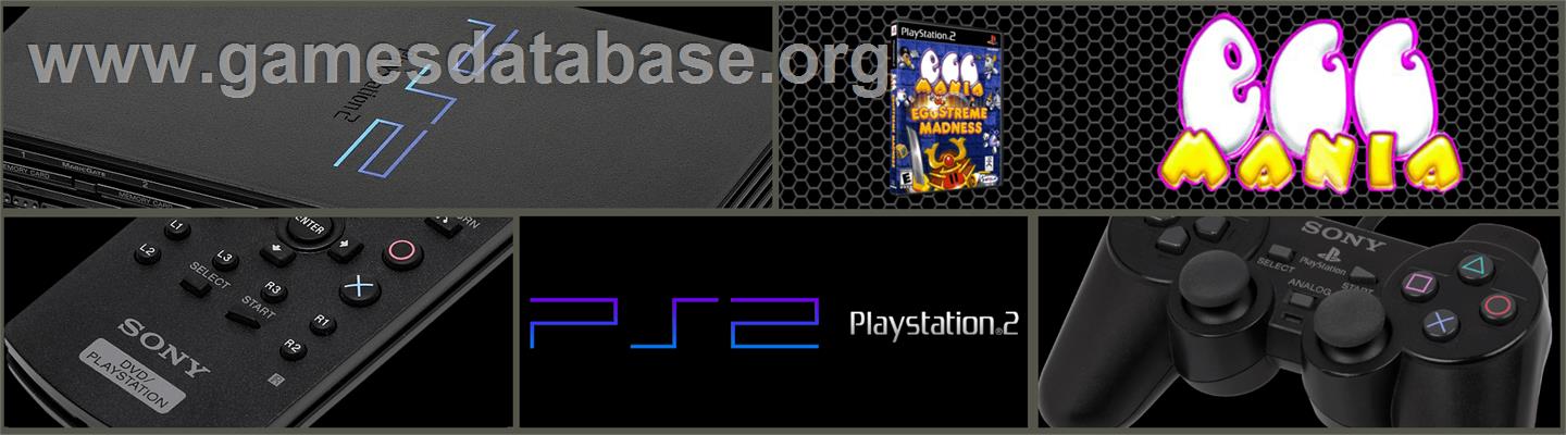 Eggo Mania - Sony Playstation 2 - Artwork - Marquee