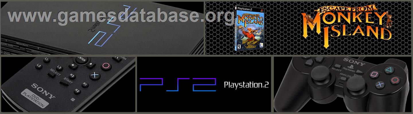 Escape From Monkey Island - Sony Playstation 2 - Artwork - Marquee