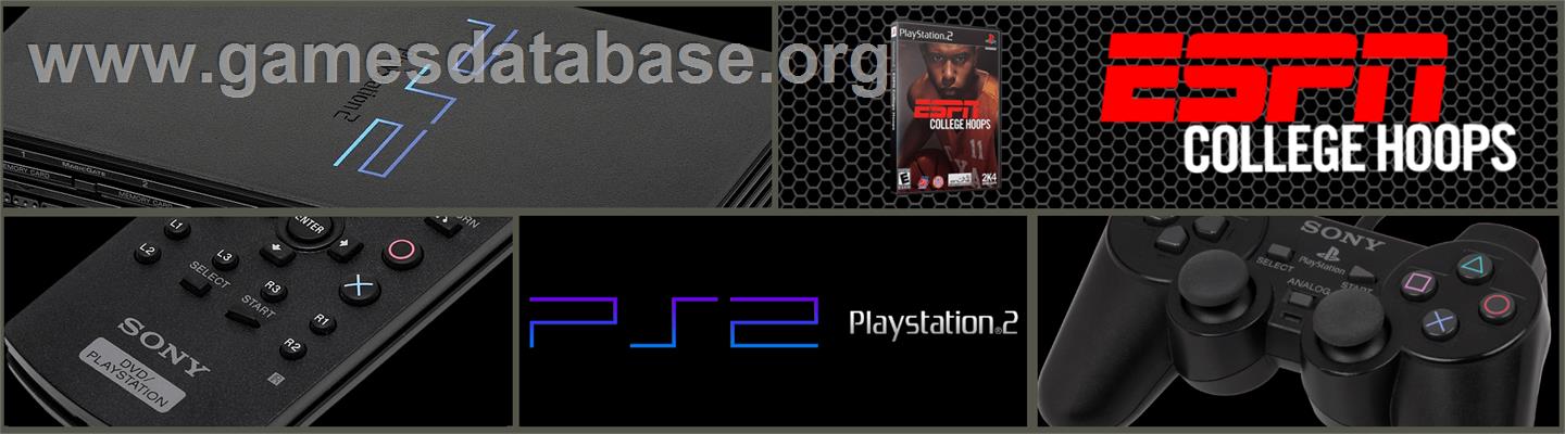 Espn College Hoops - Sony Playstation 2 - Artwork - Marquee