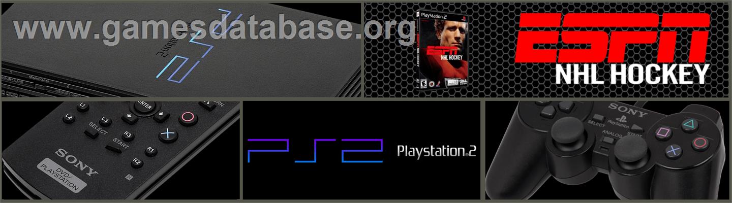 Espn Nhl Hockey - Sony Playstation 2 - Artwork - Marquee