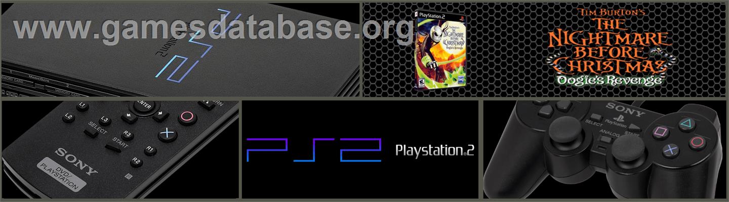Etrange Noel De Monsieur Jack - La Revanche D'oogie, L' - Sony Playstation 2 - Artwork - Marquee