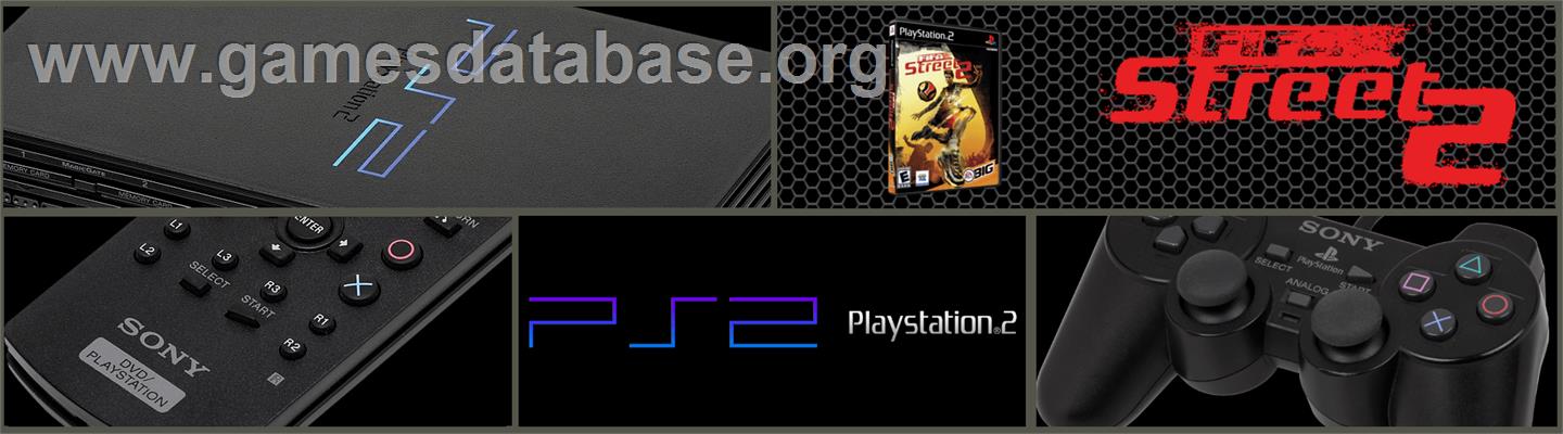 FIFA Street 2 - Sony Playstation 2 - Artwork - Marquee