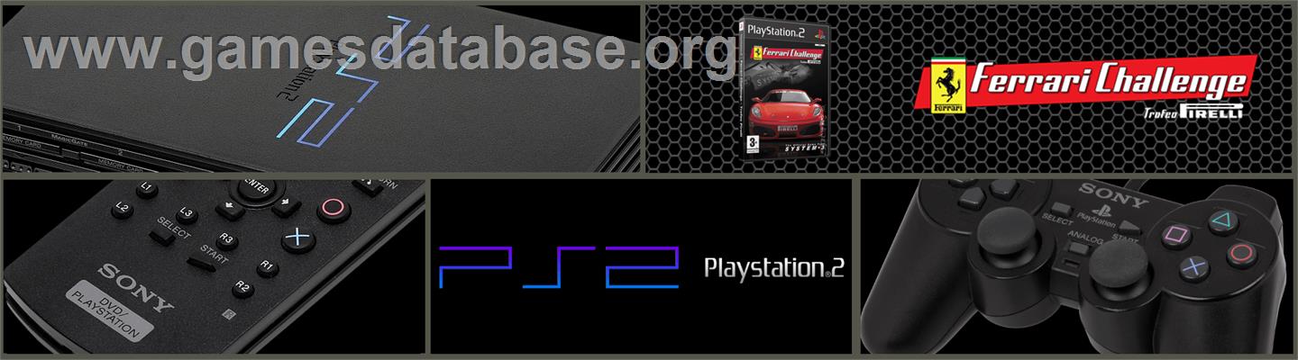Ferrari Challenge - Trofeo Pirelli - Sony Playstation 2 - Artwork - Marquee