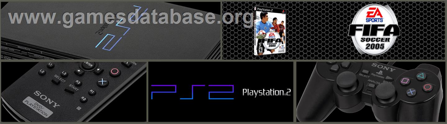 Fifa Football 2005 - Sony Playstation 2 - Artwork - Marquee