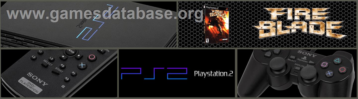 Fireblade - Sony Playstation 2 - Artwork - Marquee