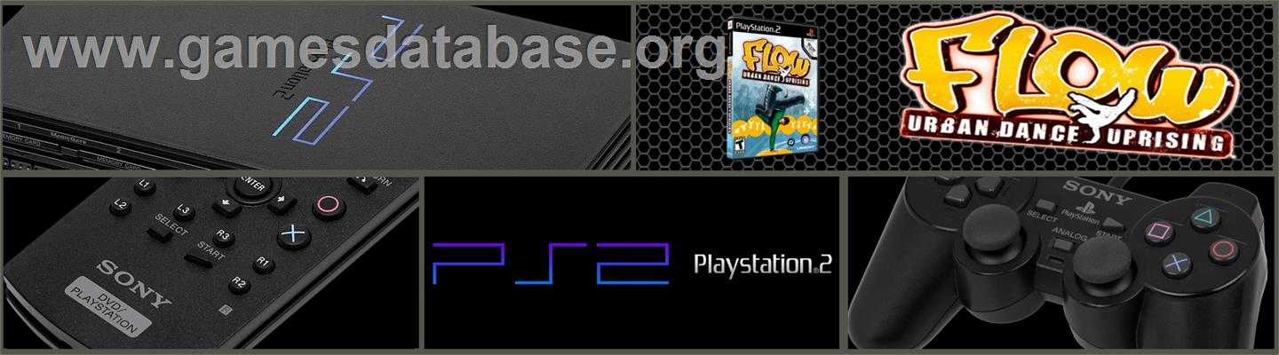 Flow - Urban Dance Uprising - Sony Playstation 2 - Artwork - Marquee