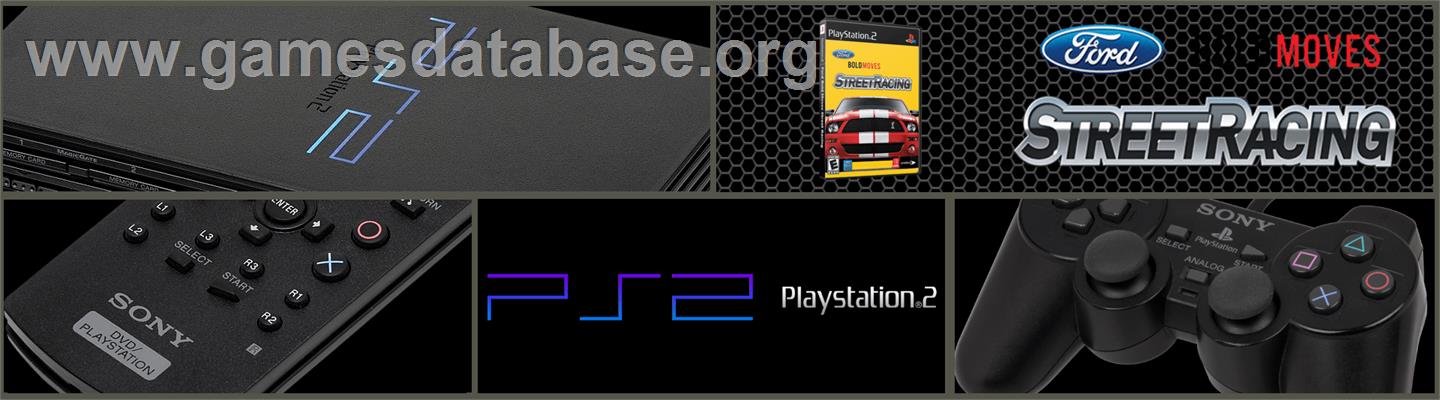 Ford Bold Moves Street Racing - Sony Playstation 2 - Artwork - Marquee