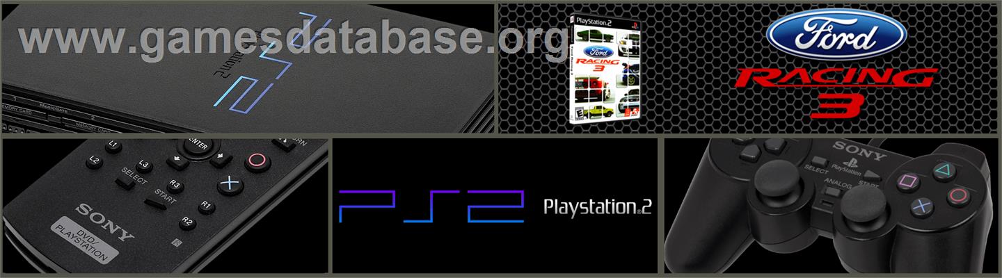 Ford Racing 3 - Sony Playstation 2 - Artwork - Marquee