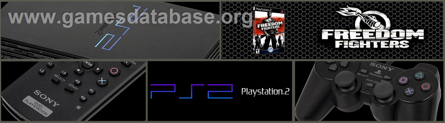 Freedom Fighters - Sony Playstation 2 - Artwork - Marquee