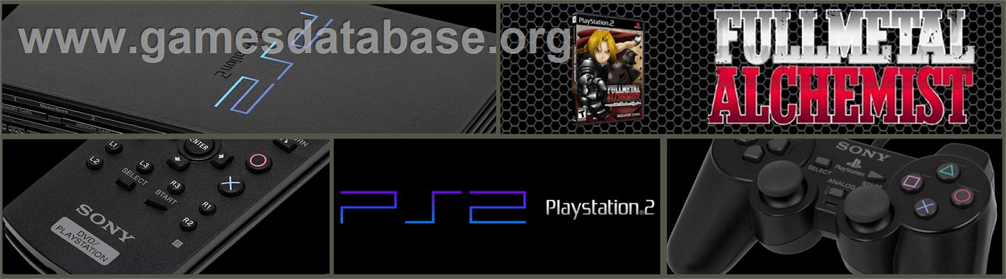 Fullmetal Alchemist And The Broken Angel - Sony Playstation 2 - Artwork - Marquee