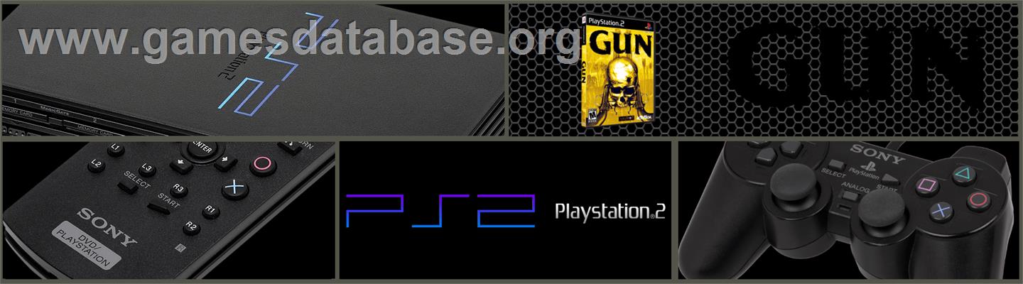 GUN - Sony Playstation 2 - Artwork - Marquee