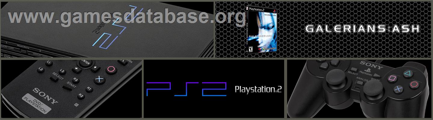 Galerians - Ash - Sony Playstation 2 - Artwork - Marquee
