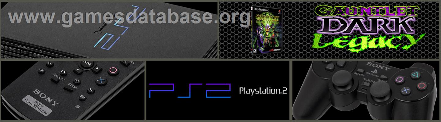 Gauntlet - Dark Legacy - Sony Playstation 2 - Artwork - Marquee
