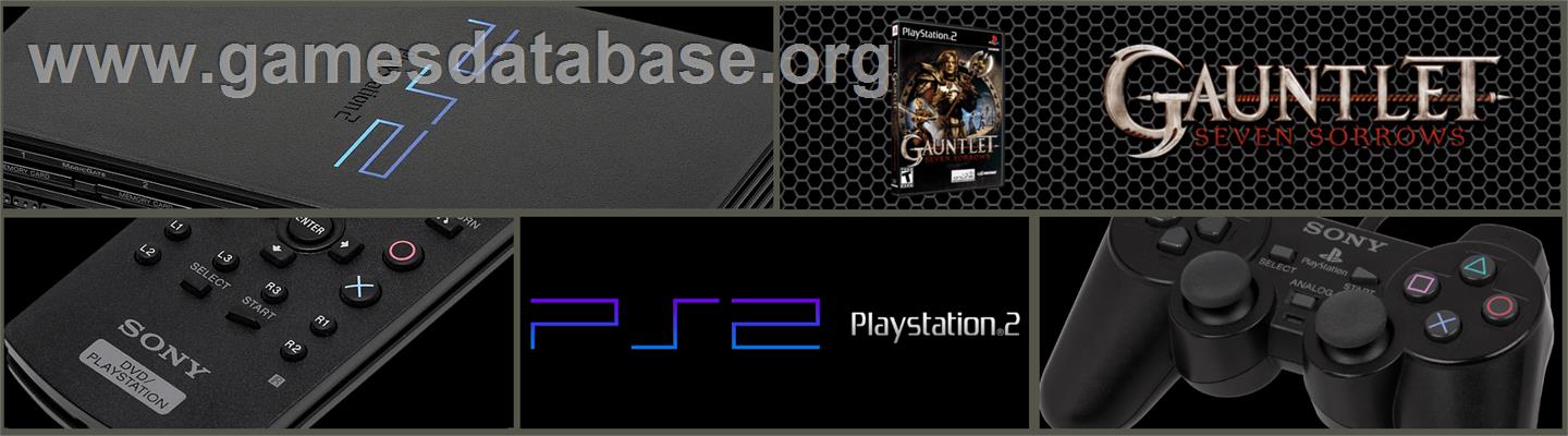 Gauntlet - Seven Sorrows - Sony Playstation 2 - Artwork - Marquee