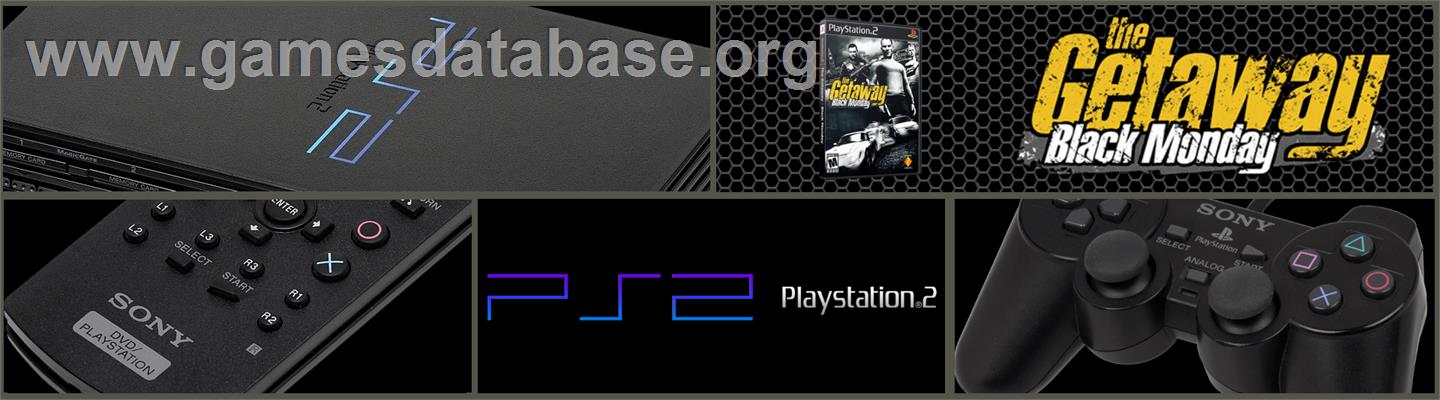 Getaway - Black Monday, The - Sony Playstation 2 - Artwork - Marquee