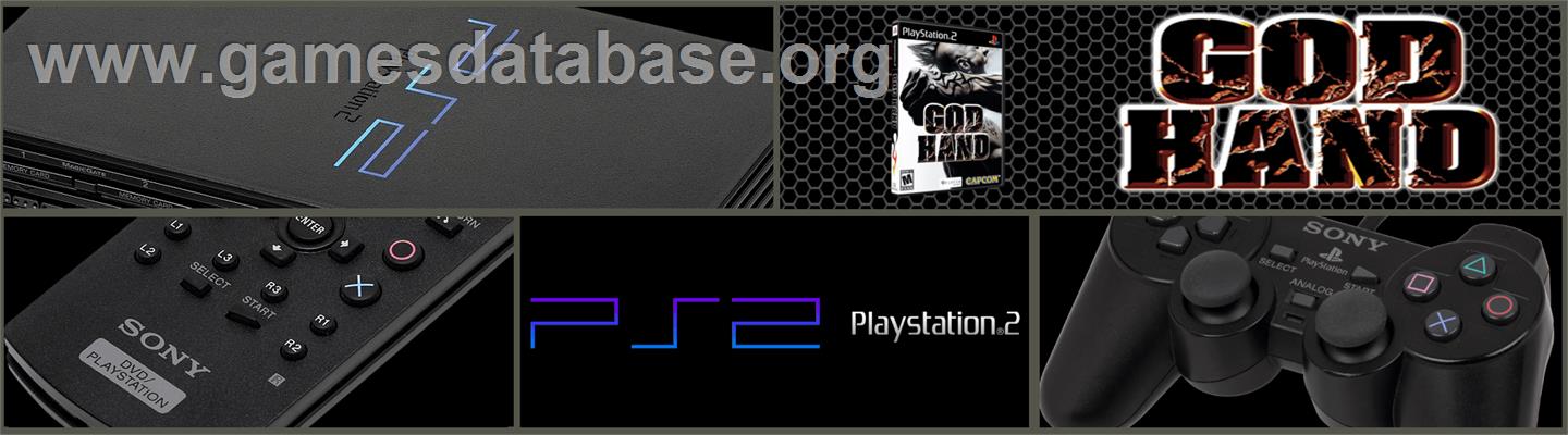 God Hand - Sony Playstation 2 - Artwork - Marquee