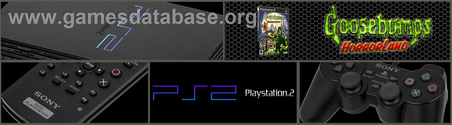 Goosebumps Horrorland - Sony Playstation 2 - Artwork - Marquee
