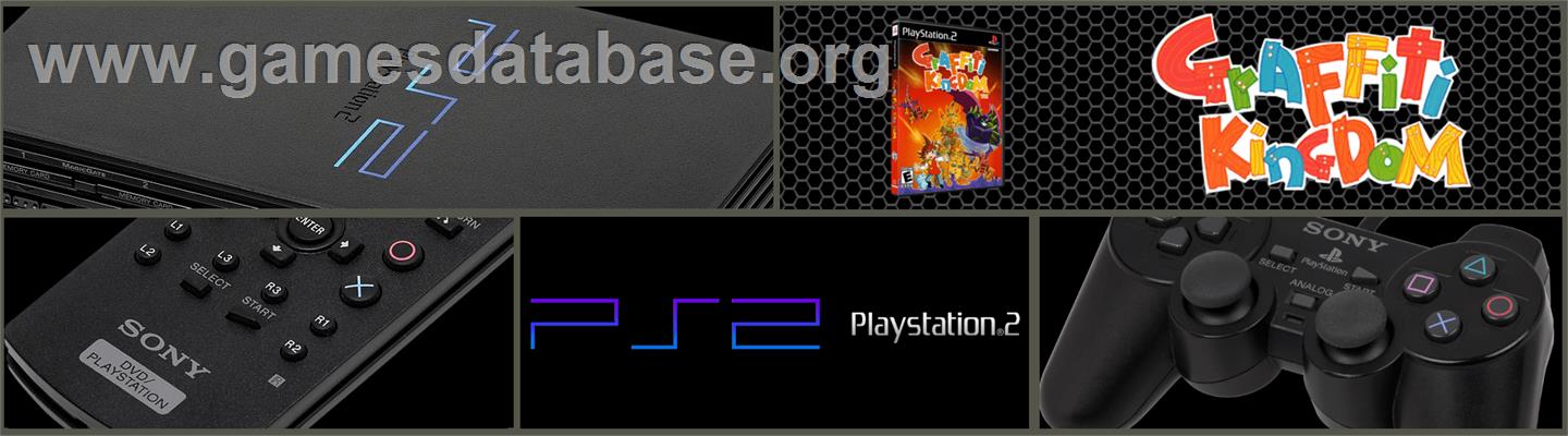 Graffiti Kingdom - Sony Playstation 2 - Artwork - Marquee