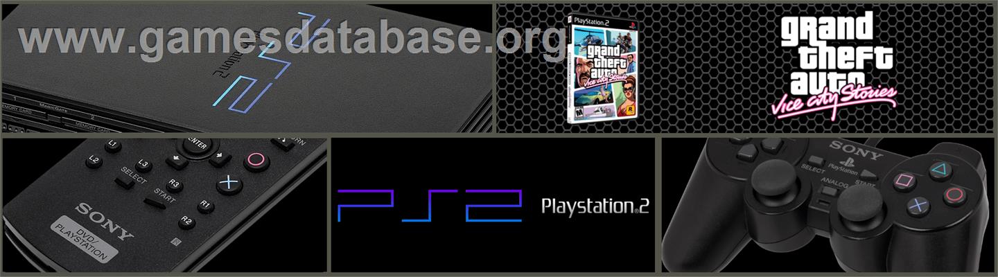 Grand Theft Auto - Vice City Stories - Sony Playstation 2 - Artwork - Marquee