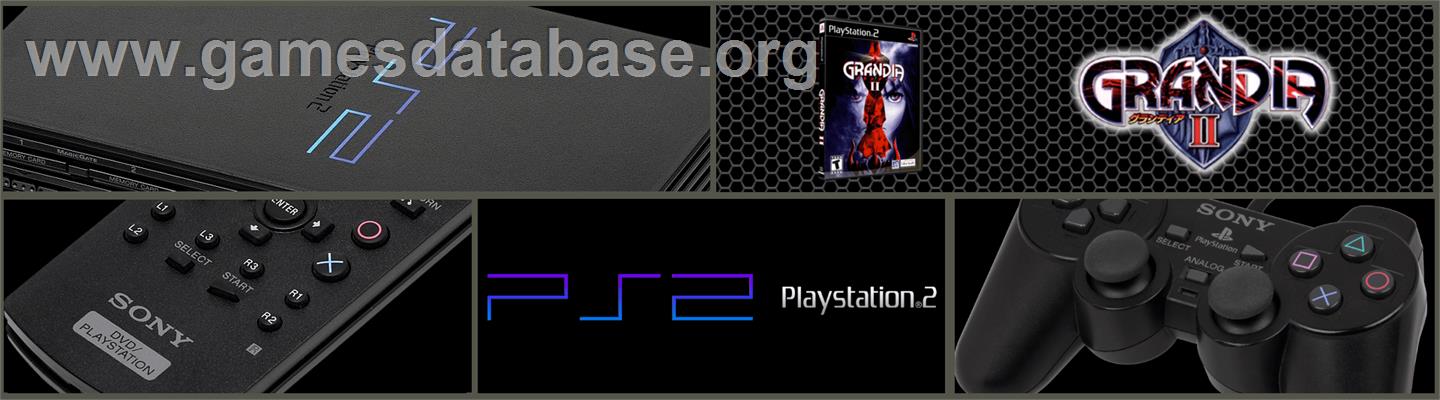 Grandia 2 - Sony Playstation 2 - Artwork - Marquee
