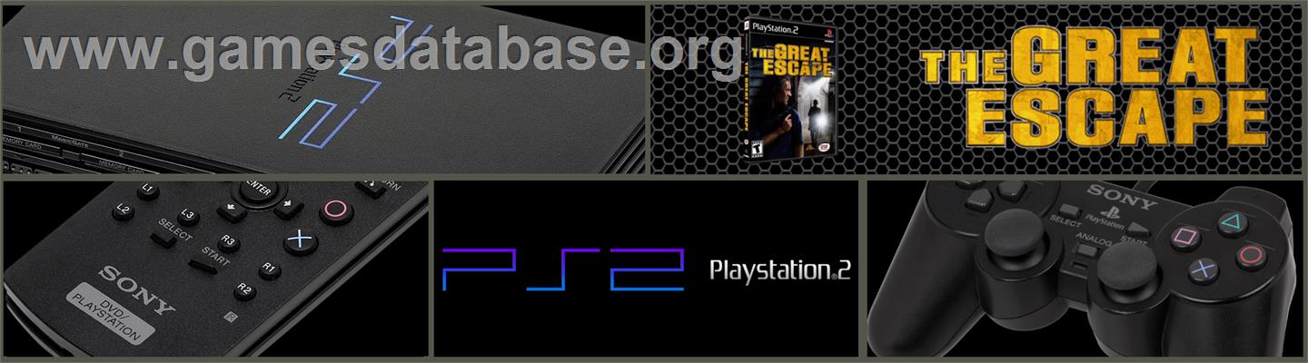 Great Escape , he - Sony Playstation 2 - Artwork - Marquee
