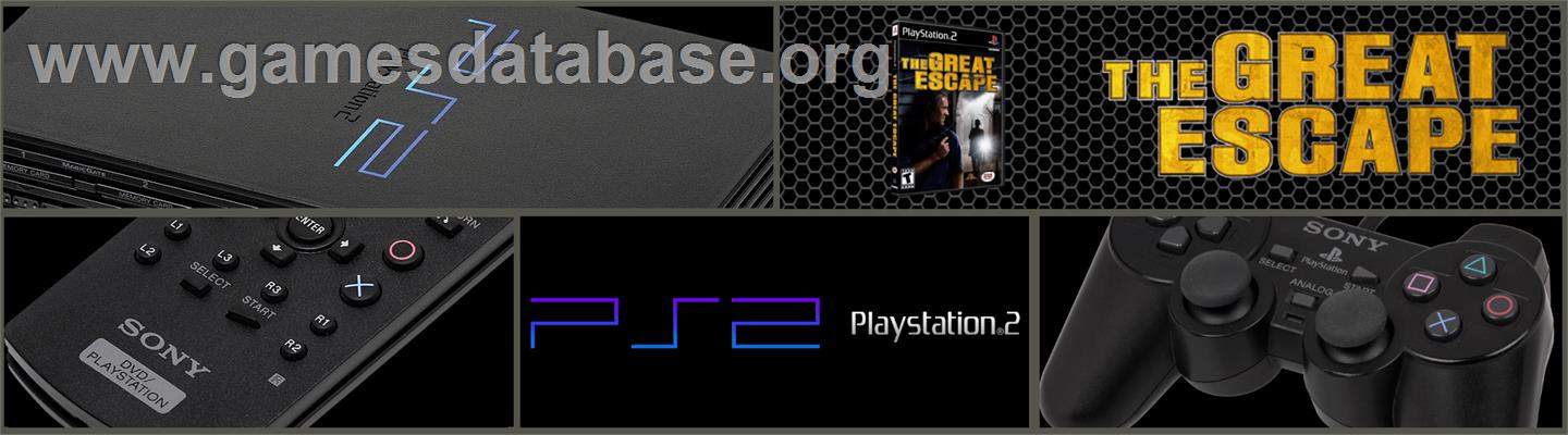 Great Escape - Sony Playstation 2 - Artwork - Marquee