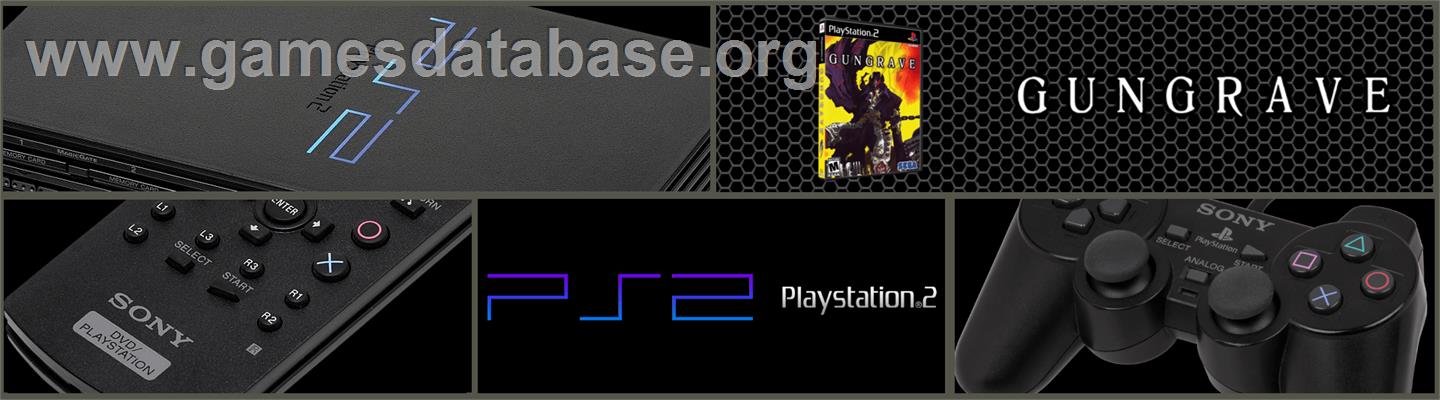 Gungrave - Sony Playstation 2 - Artwork - Marquee