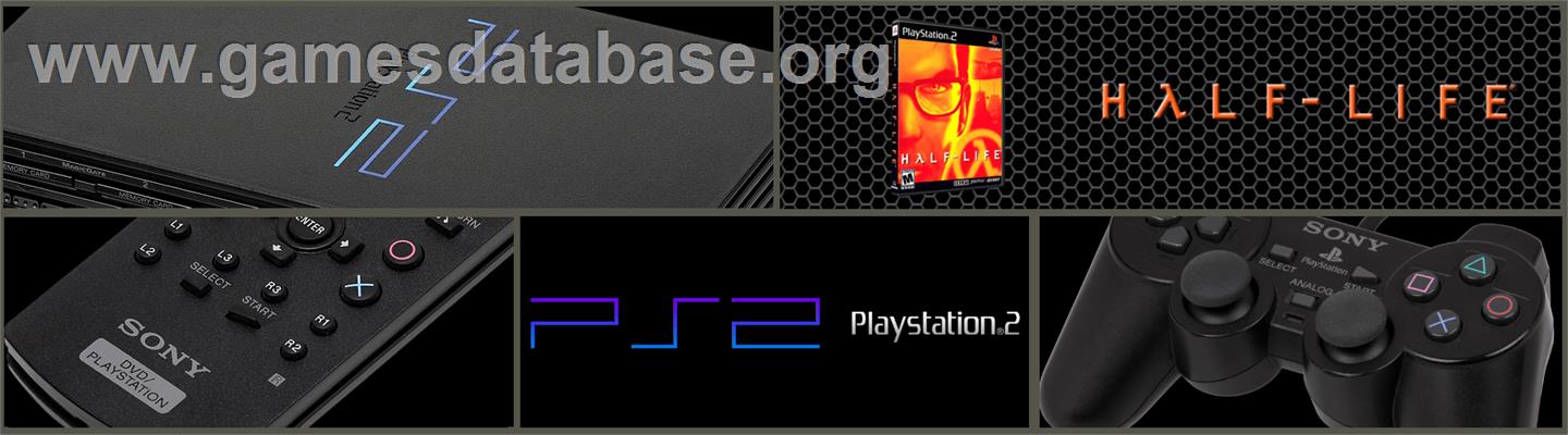 Half-life - Sony Playstation 2 - Artwork - Marquee