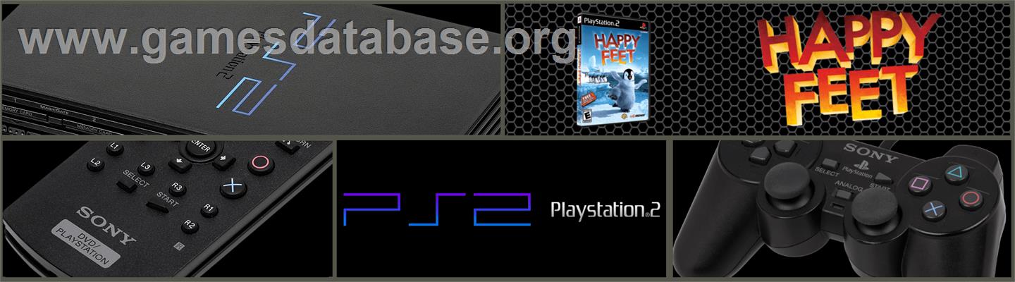 Happy Feet - Sony Playstation 2 - Artwork - Marquee
