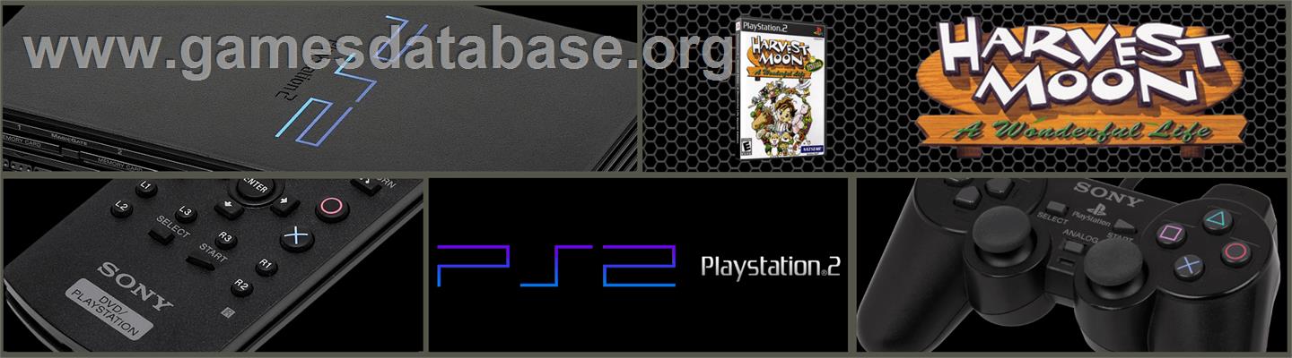 Harvest Moon - A Wonderful Life Special Edition - Sony Playstation 2 - Artwork - Marquee