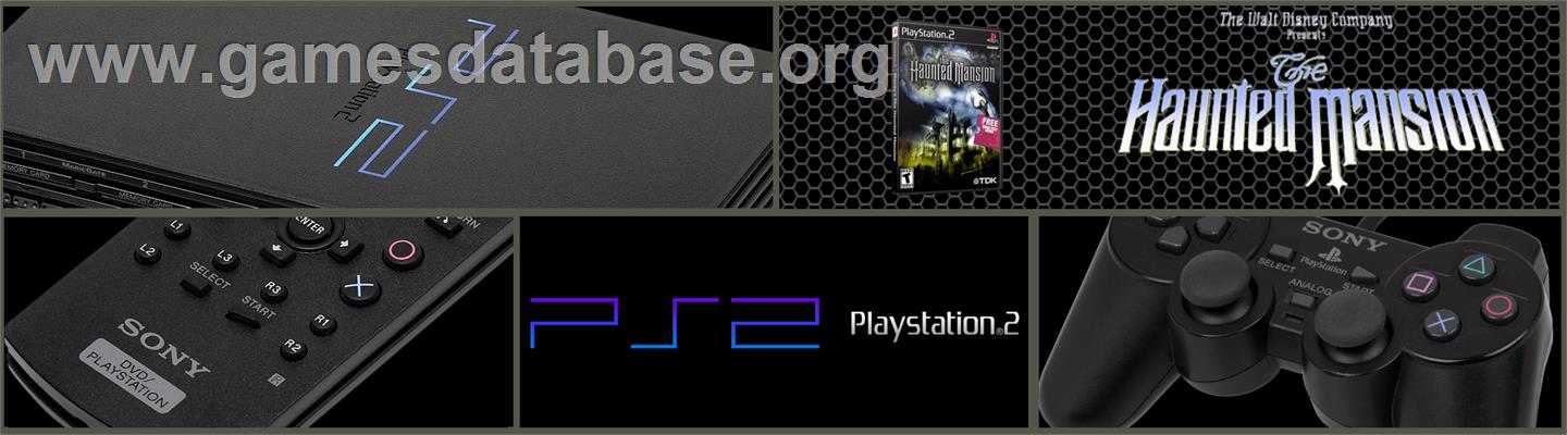 Haunted Mansion - Sony Playstation 2 - Artwork - Marquee