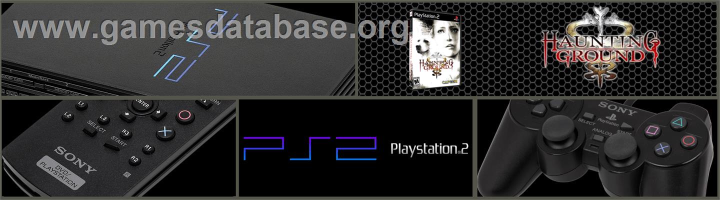 Haunting Ground - Sony Playstation 2 - Artwork - Marquee