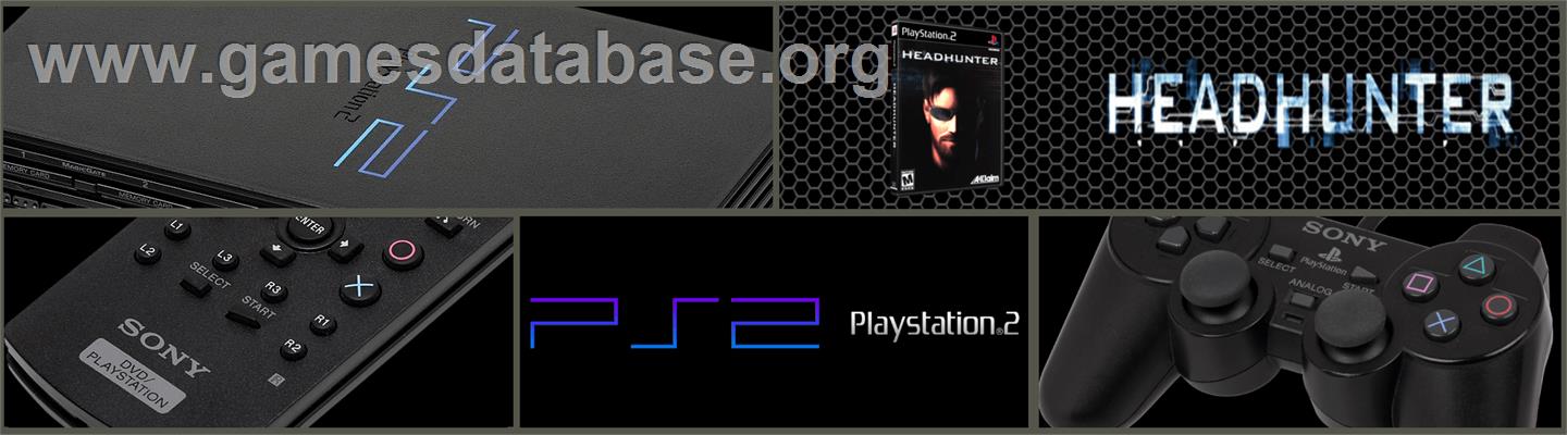 Headhunter - Sony Playstation 2 - Artwork - Marquee