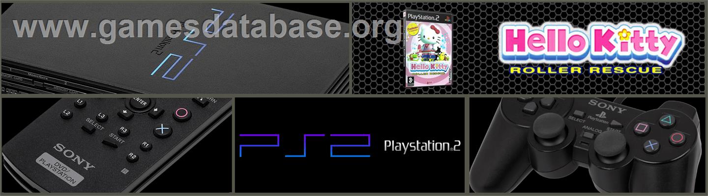 Hello Kitty Roller Rescue - Sony Playstation 2 - Artwork - Marquee