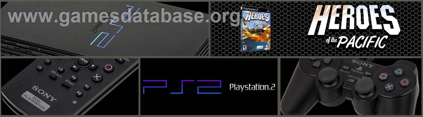 Heroes Of The Pacific - Sony Playstation 2 - Artwork - Marquee