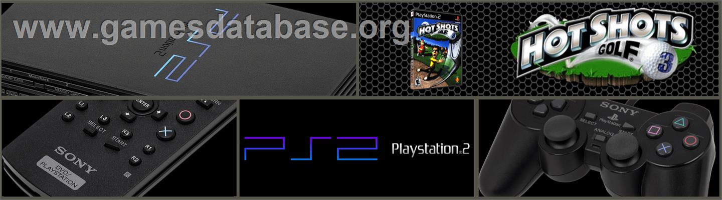 Hot Shots Golf 3 - Sony Playstation 2 - Artwork - Marquee