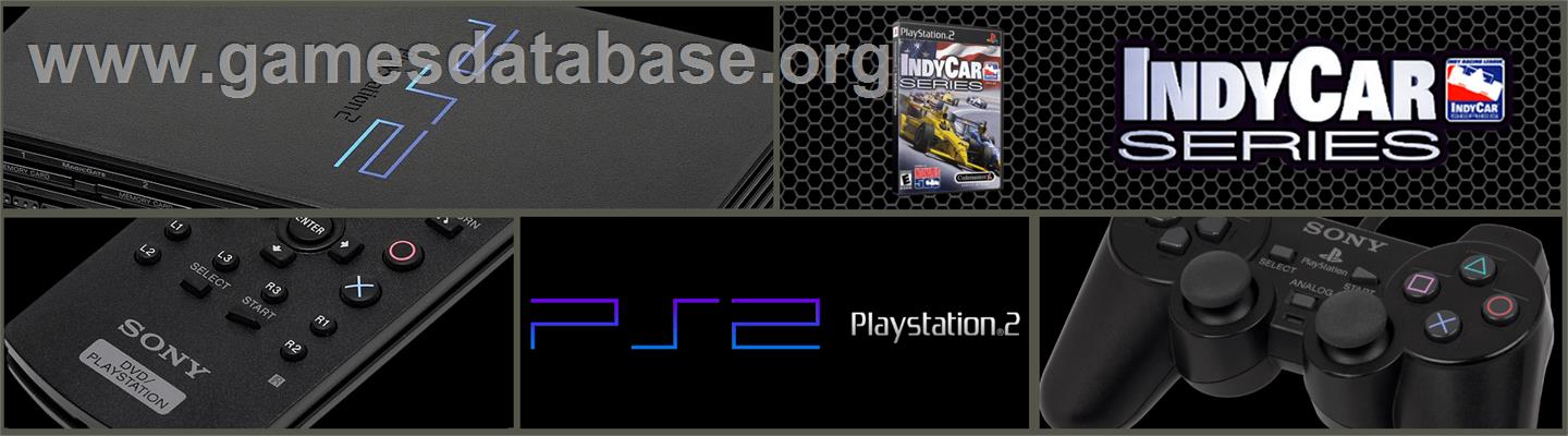 INDY Car Series - Sony Playstation 2 - Artwork - Marquee