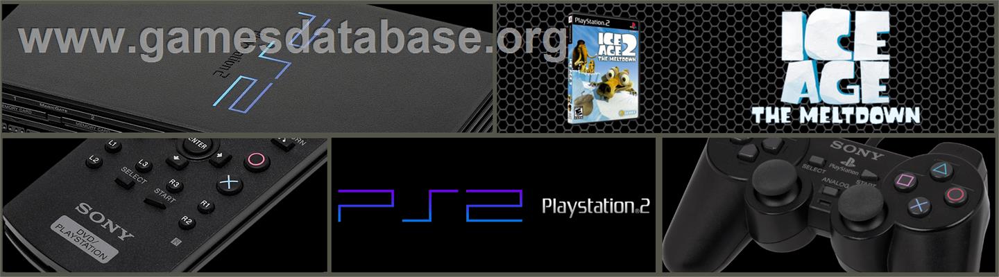 Ice Age 2: The Meltdown - Sony Playstation 2 - Artwork - Marquee