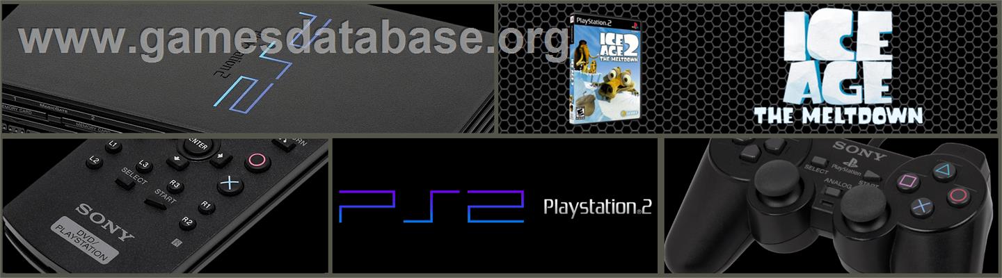 Ice Age 2 - The Meltdown - Sony Playstation 2 - Artwork - Marquee