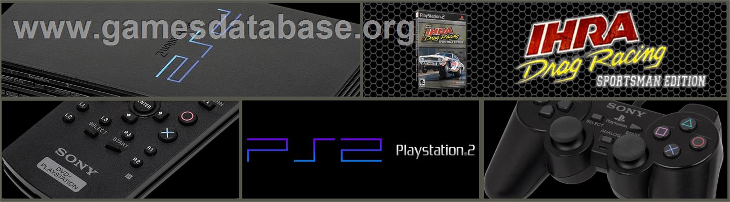 Ihra Drag Racing - Sportsman Edition - Sony Playstation 2 - Artwork - Marquee