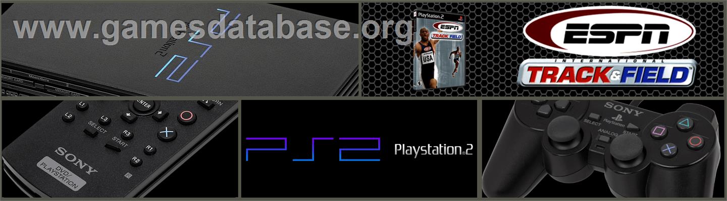 International Track and Field - Sony Playstation 2 - Artwork - Marquee