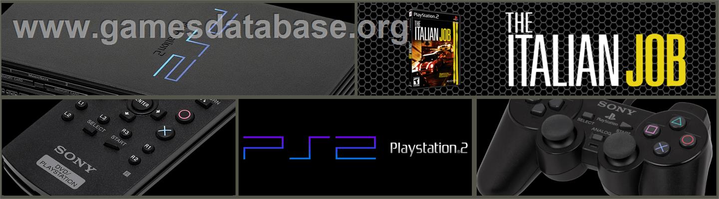 Italian Job - Sony Playstation 2 - Artwork - Marquee