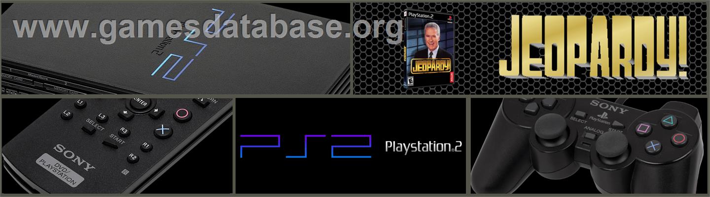 Jeopardy! - Sony Playstation 2 - Artwork - Marquee