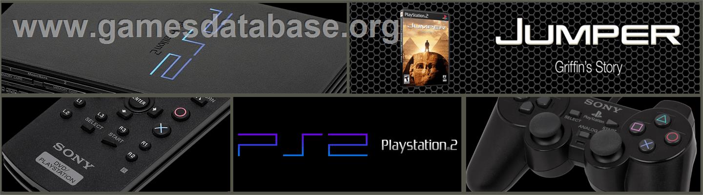 Jumper - Griffin's Story - Sony Playstation 2 - Artwork - Marquee